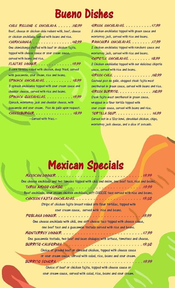 Jalapeno's of Farmersville Menu image 3